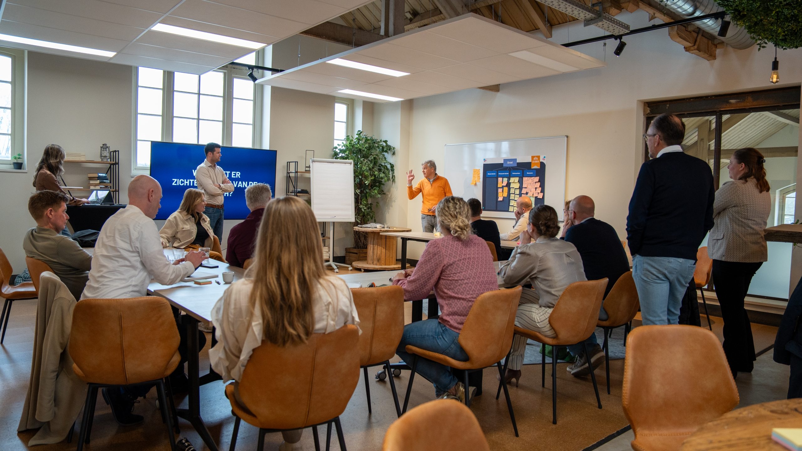 Overzichtsfoto van de workshop