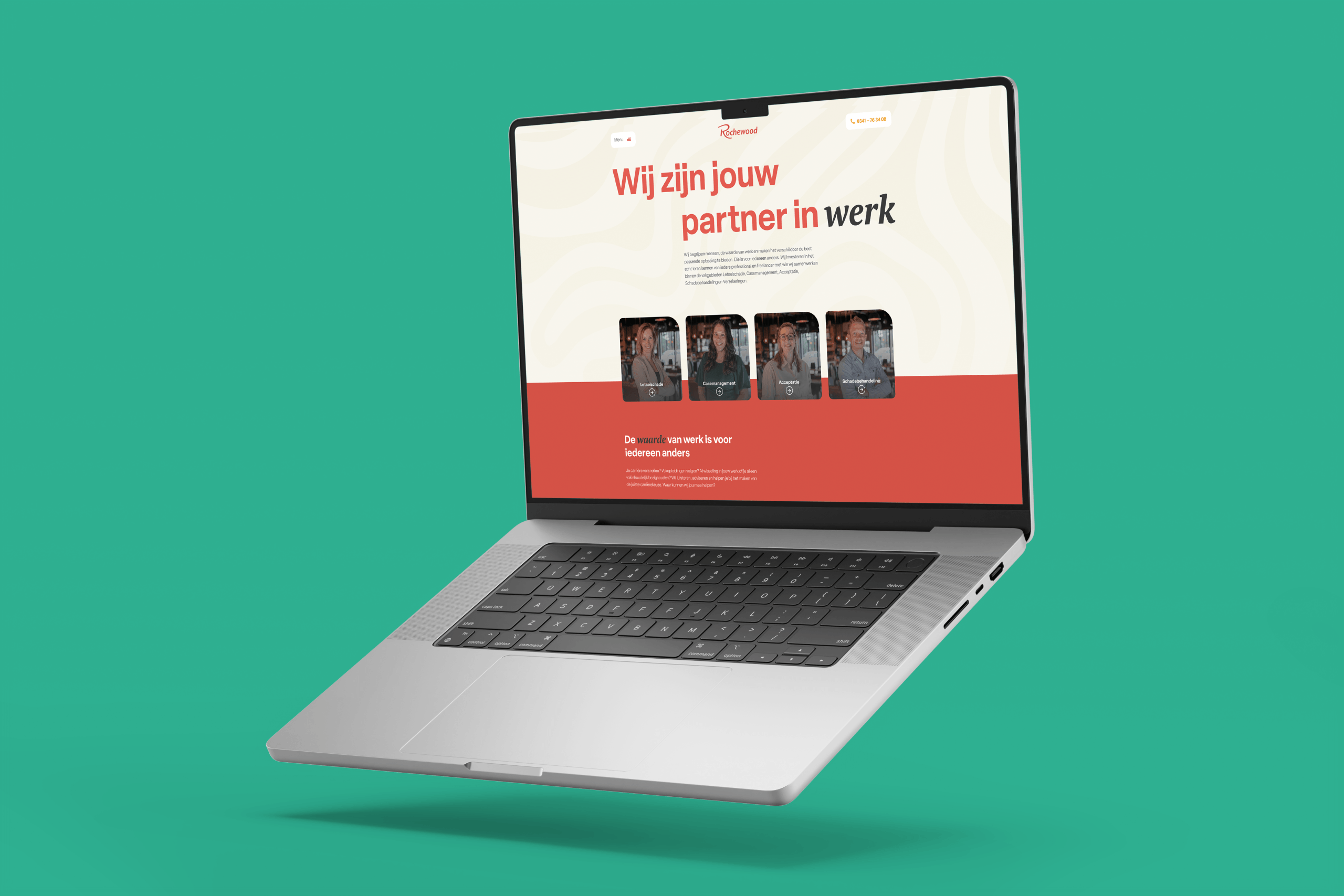 Rochewood website mock-up
