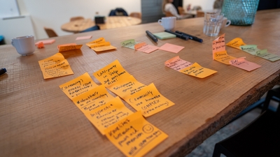 Post-it notes workshop