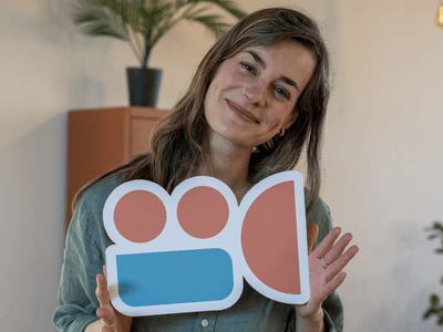 Vrouw met Frescon-logo