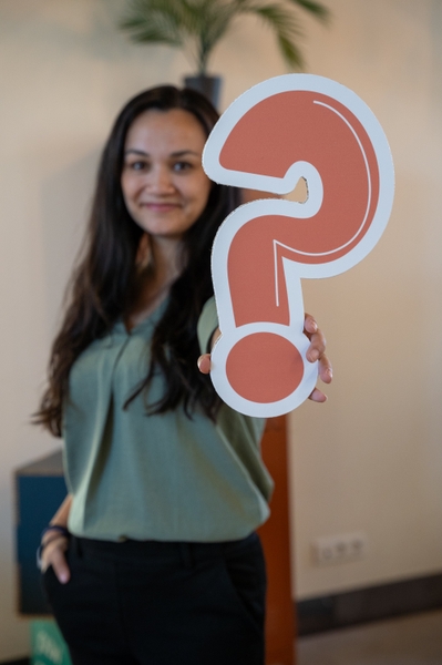 Kaylee houdt vraagteken vooruit